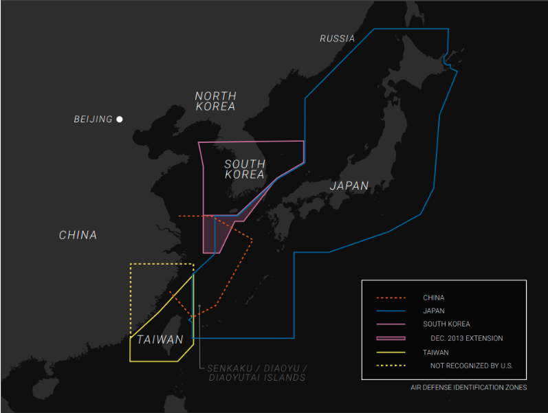 photo; air defense identification zone (ADIZ) Taiwan and china 